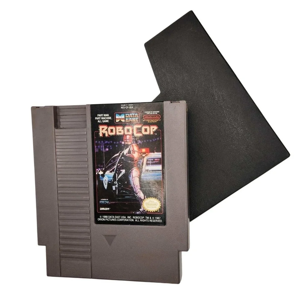 Robocop (Nintendo NES, 1988) Action Game Cartridge with Dust Sleeve Data East